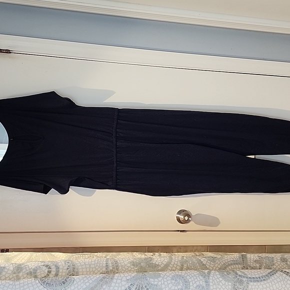 Blue women's plus size 3X romper - Picture 3 of 6